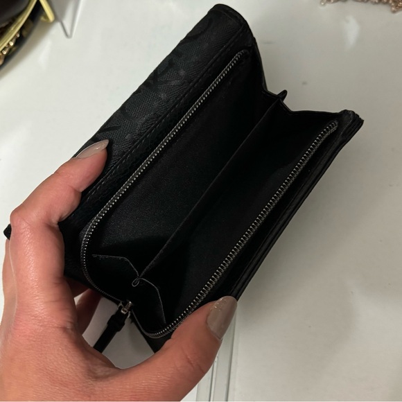 Canvas and leather wallet - Picture 4 of 4